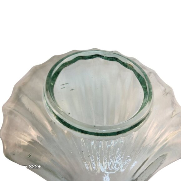 Handcrafted Vidrios San Miguel Recycled Glass Shell-Shaped Dish Coastal Decor Ma - Picture 6 of 6
